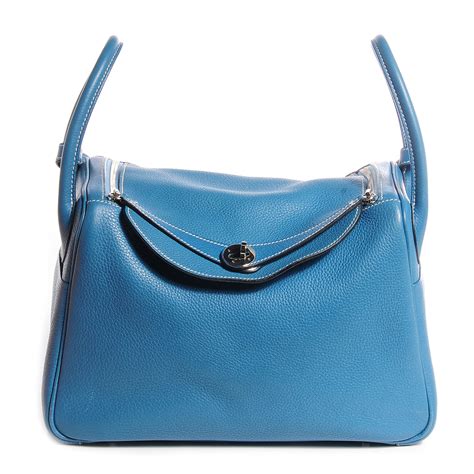 Hermes Lindy Blue Jean 